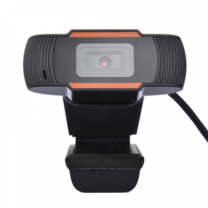Setty Webcam with built-in microphone, Black in the group COMPUTERS & PERIPHERALS / Computer accessories / Web cameras at TP E-commerce Nordic AB (38-97641)