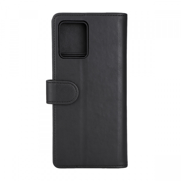 Essentials Motorola Moto G54 PU wallet, 3 cards, black in the group SMARTPHONE & TABLETS / Phone cases / Motorola at TP E-commerce Nordic AB (38-97661)