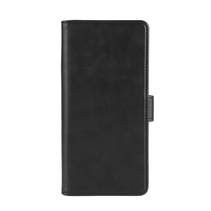 Essentials Motorola G34 PU plånboksfodral med 3-kortplatser, Svart in the group SMARTPHONE & TABLETS / Phone cases / Motorola at TP E-commerce Nordic AB (38-97665)