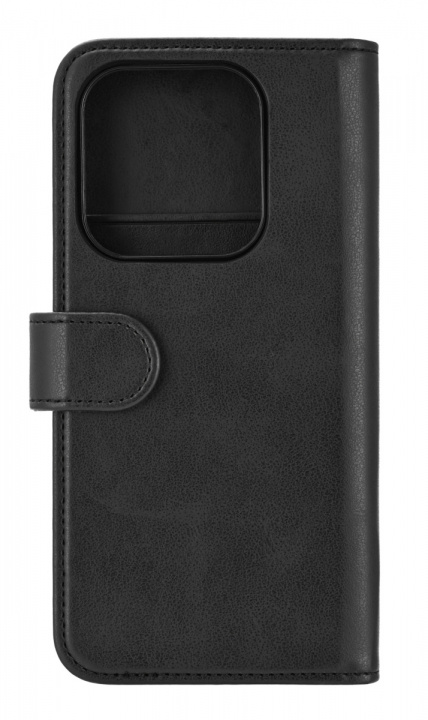 Essentials Xiaomi Redmi Note 14 PU-plånbok, avtagbar, 3 kort, svart in the group SMARTPHONE & TABLETS / Phone cases / Xiaomi at TP E-commerce Nordic AB (38-97672)