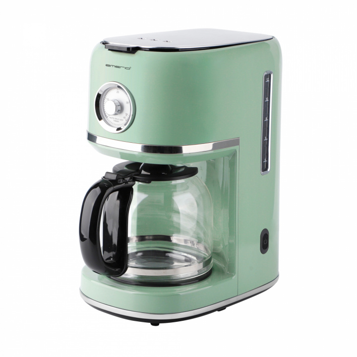 Emerio CME-133280 Kaffebryggare, Grön in the group HOME, HOUSEHOLD & GARDEN / Household appliances / Coffee makers and accessories / Drip coffee makers at TP E-commerce Nordic AB (38-97686)