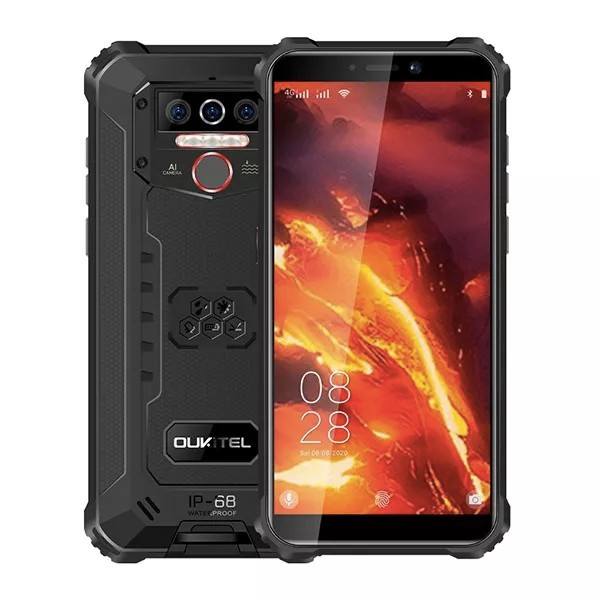 Oukitel WP5 Pro, Svart & Orange in the group SMARTPHONE & TABLETS / Mobile phones & smartphones at TP E-commerce Nordic AB (38-98053)