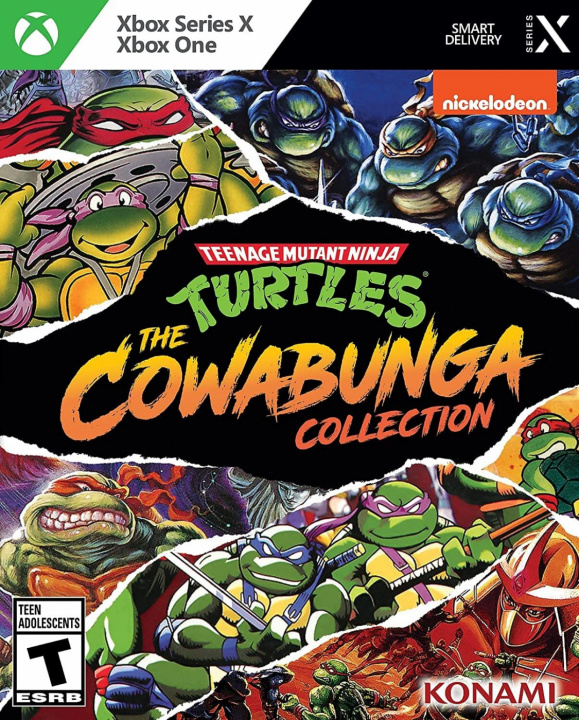 Konami Teenage Mutant Ninja Turtles: Cowabunga Collection (Xbox Series (X/S)) in the group HOME ELECTRONICS / Game consoles & Accessories / Xbox Series X / Games at TP E-commerce Nordic AB (38-98090)
