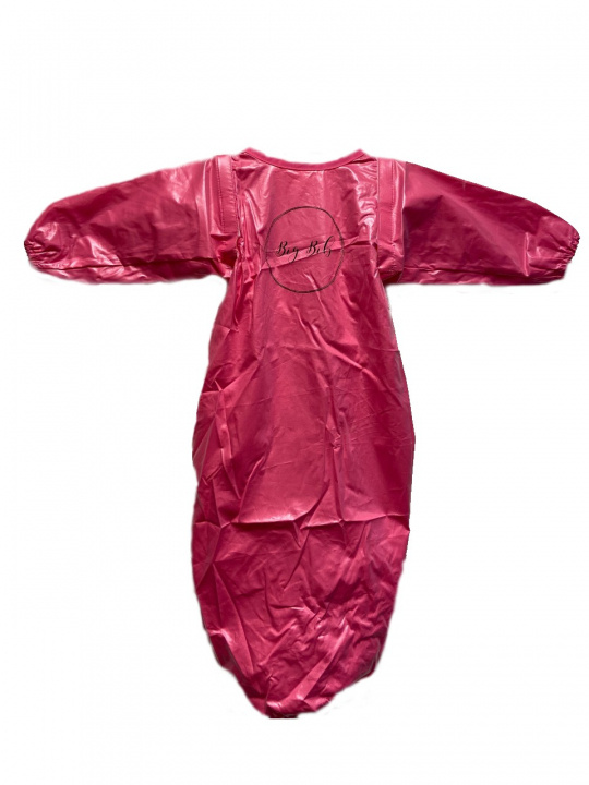 Practical Long Sleeve Bib, Pink in the group TOYS, KIDS & BABY PRODUCTS / Eat & Drink / Bibs at TP E-commerce Nordic AB (38-98105)