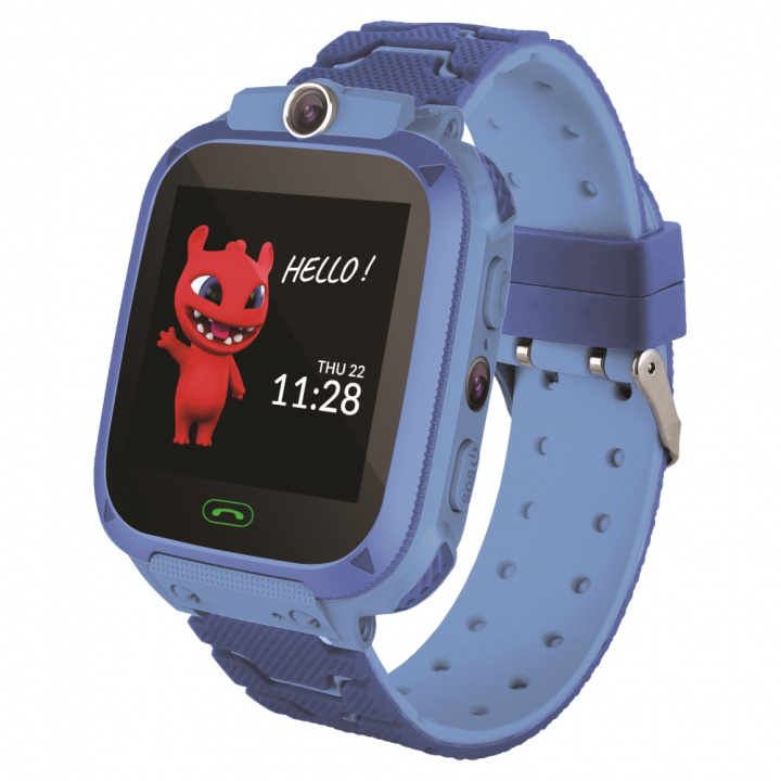Maxlife Smartwatch för barn, Blå in the group Sport, leisure & Hobby / Smartwatch & Activity trackers / Smartwatch for kids at TP E-commerce Nordic AB (38-98139)