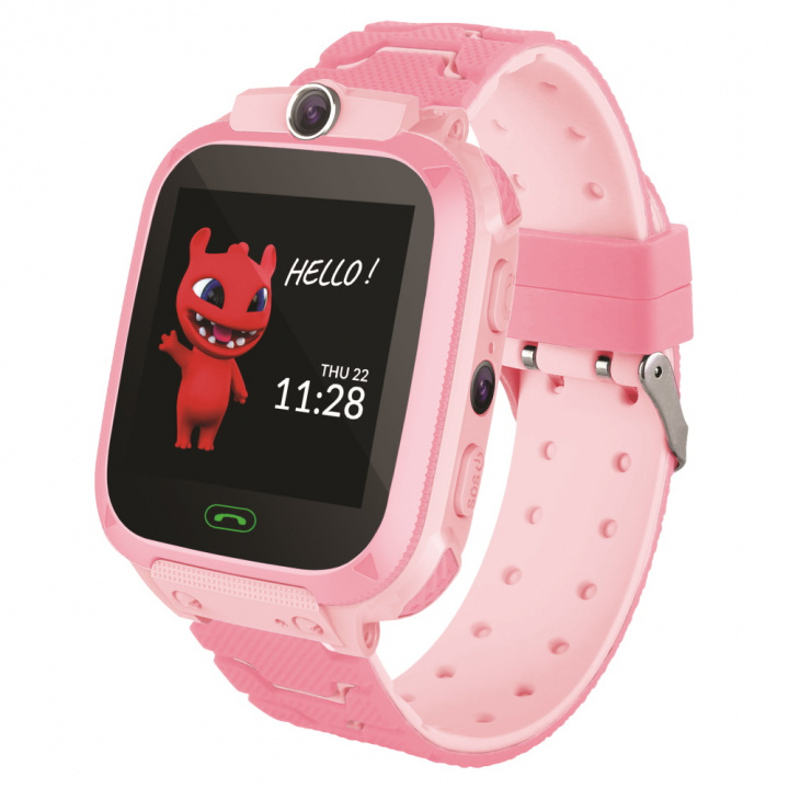 Maxlife Smartwatch för barn, Rosa in the group Sport, leisure & Hobby / Smartwatch & Activity trackers / Smartwatch for kids at TP E-commerce Nordic AB (38-98140)