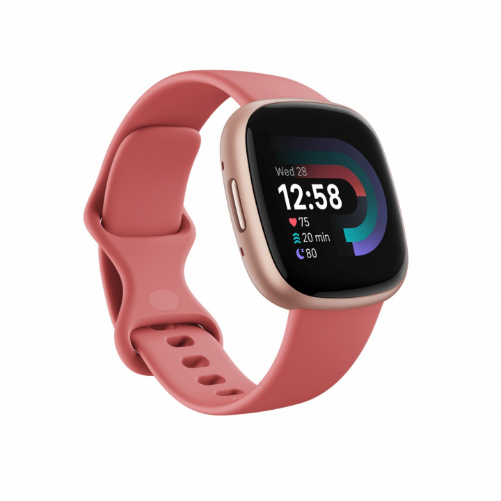 Fitbit Versa 4 Rosa/Koppar in the group Sport, leisure & Hobby / Smartwatch & Activity trackers / Smartwatches at TP E-commerce Nordic AB (38-98156)