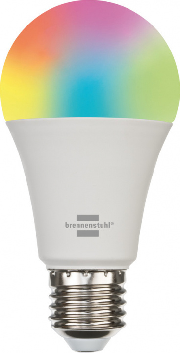 Brennenstuhl Connect Smart LED Lamp E27 with WiFi in the group HOME, HOUSEHOLD & GARDEN / Smart home / Smart Lights at TP E-commerce Nordic AB (38-98160)