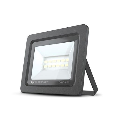 LED Floodlight 10W 800lm 4500K, White neutral in the group HOME, HOUSEHOLD & GARDEN / Electricity & Lighting / Outdoor lighting / LED-floodlight at TP E-commerce Nordic AB (38-98181)