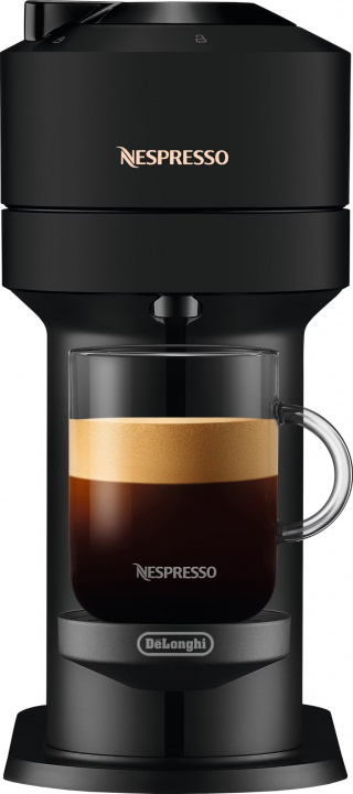 Nespresso Vertuo Next Kaffemaskin av DeLonghi, Matt Svart in the group HOME, HOUSEHOLD & GARDEN / Household appliances / Coffee makers and accessories / Espresso Machines at TP E-commerce Nordic AB (38-98237)