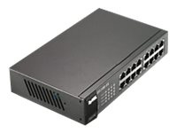 Zyxel GS-1100-16 V3 Switch 16-port Gigabit in the group COMPUTERS & PERIPHERALS / Network / Switches / 10/100/1000Mbps at TP E-commerce Nordic AB (38-98261)