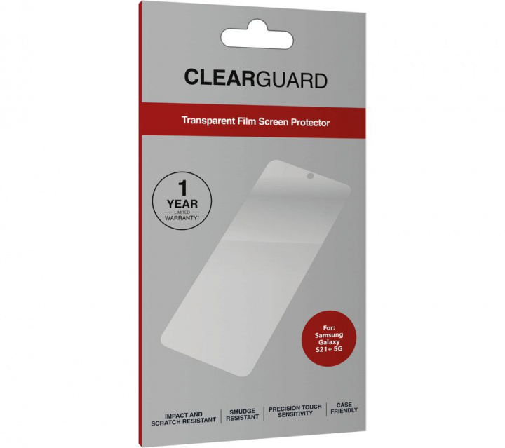 Clearguard Samsung Galaxy S21 Plus Screen Protector in the group SMARTPHONE & TABLETS / Phone cases / Samsung at TP E-commerce Nordic AB (38-98265)