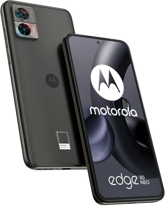 Motorola Edge 30 Neo 8+128GB Dual Sim, Svart Onyx in the group SMARTPHONE & TABLETS / Mobile phones & smartphones at TP E-commerce Nordic AB (38-98276)