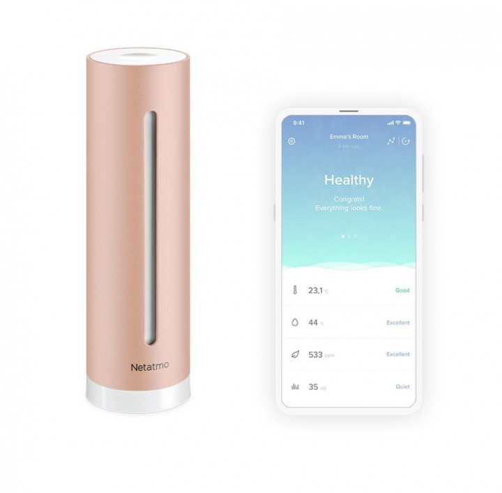 Netatmo Smart Indoor Air Quality Meter in the group HOME, HOUSEHOLD & GARDEN / Smart home / Smart home systems at TP E-commerce Nordic AB (38-98289)