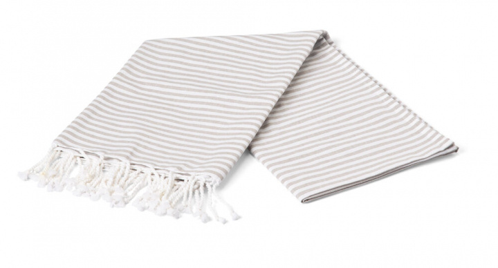 Lord Nelson Victory Hamam Medbo Badlakan, Ljusgrå, 90x150 cm in the group HOME, HOUSEHOLD & GARDEN / Bathroom / Towels at TP E-commerce Nordic AB (38-98318)