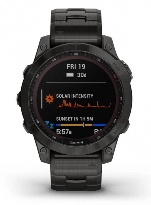 Garmin Fenix 7X Solar, Grå in the group Sport, leisure & Hobby / Smartwatch & Activity trackers / Smartwatches at TP E-commerce Nordic AB (38-98386)