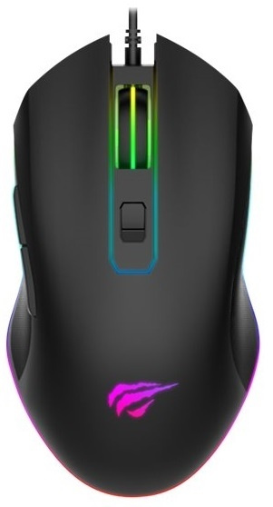 Havit Wired Gaming Mouse 3200dpi with RGB in the group COMPUTERS & PERIPHERALS / GAMING / Mice at TP E-commerce Nordic AB (38-98461)