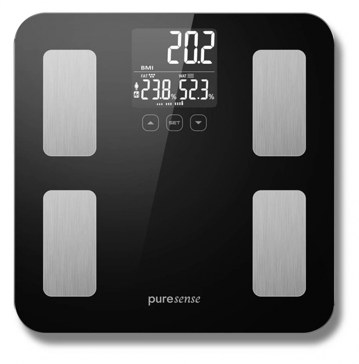 PureSense PSBS400 Personvåg in the group BEAUTY & HEALTH / Health care / Bathroom scales at TP E-commerce Nordic AB (38-98493)