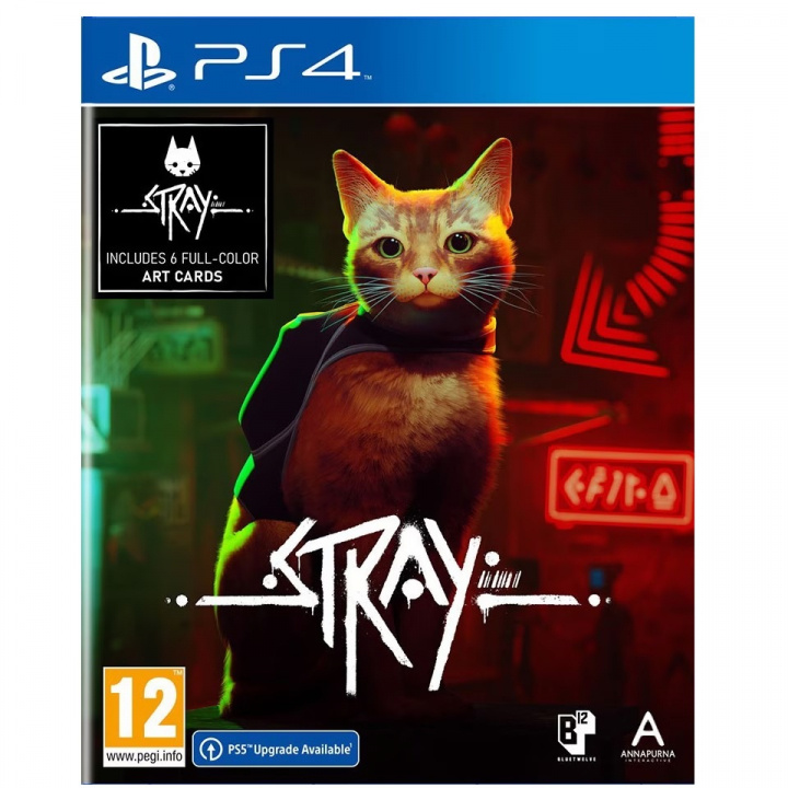 Stray (PS4) in the group HOME ELECTRONICS / Game consoles & Accessories / Sony PlayStation 5 / Games at TP E-commerce Nordic AB (38-98499)