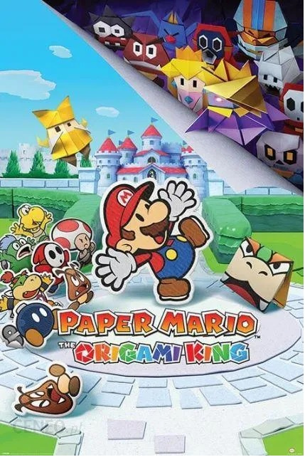 Paper Mario: The Origami King poster in the group TOYS, KIDS & BABY PRODUCTS / Children\'s room / Other furnishings at TP E-commerce Nordic AB (38-98584)