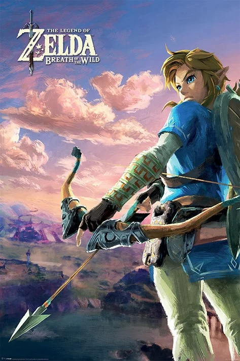 The Legend Of Zelda - Breath of the Wild Poster in the group TOYS, KIDS & BABY PRODUCTS / Children\'s room / Other furnishings at TP E-commerce Nordic AB (38-98586)