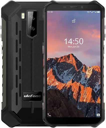 Ulefone Armor X5 Pro 64/4 GB, Svart in the group SMARTPHONE & TABLETS / Mobile phones & smartphones at TP E-commerce Nordic AB (38-98588)