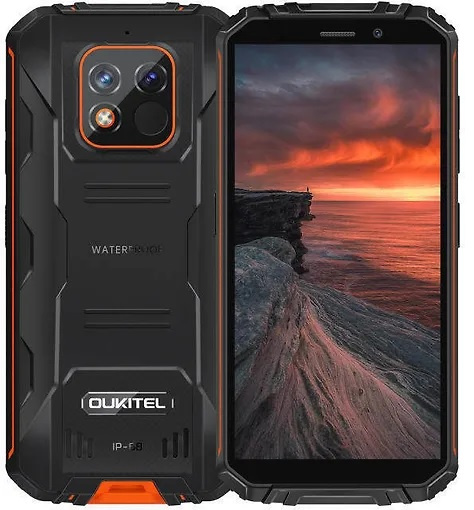 Oukitel WP18 Pro, 64/4Gt, Orange/svart in the group SMARTPHONE & TABLETS / Mobile phones & smartphones at TP E-commerce Nordic AB (38-98594)