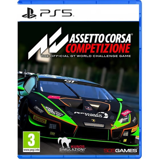 Assetto Corsa Competizione (PS5) in the group HOME ELECTRONICS / Game consoles & Accessories / Sony PlayStation 5 / Games at TP E-commerce Nordic AB (38-98602)