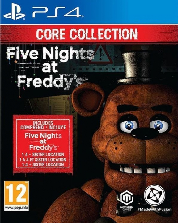 Five Nights at Freddy´s - Core Collection (PS4) in the group HOME ELECTRONICS / Game consoles & Accessories / Sony PlayStation 4 at TP E-commerce Nordic AB (38-98603)