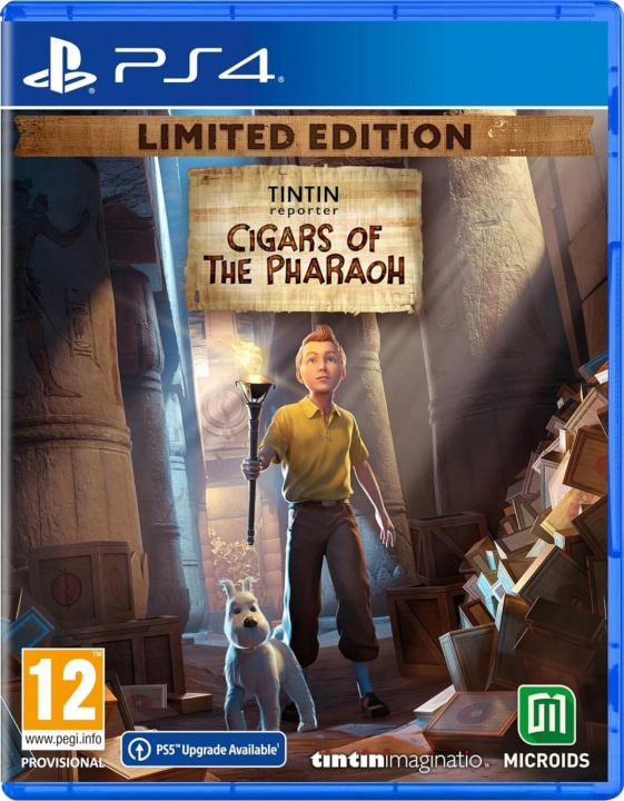 Tintin Reporter: Cigars of the Pharaoh - Limited Edition (PS4) in the group HOME ELECTRONICS / Game consoles & Accessories / Sony PlayStation 4 at TP E-commerce Nordic AB (38-98604)