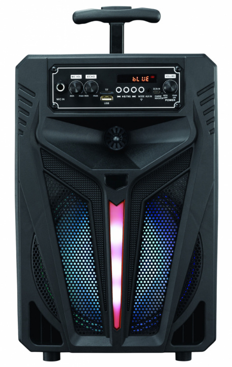 United SPK2211 Party Trolley Bluetooth Speaker with LED Light in the group HOME ELECTRONICS / Audio & Picture / Speakers & accessories / Bluetooth Speakers / Floor-standing sprakers bluetooth at TP E-commerce Nordic AB (38-98654)