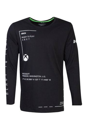 Difuzed Xbox Ready to Play Longsleeve shirt, S in the group Sport, leisure & Hobby / Accessories / T-shirts at TP E-commerce Nordic AB (38-98692)