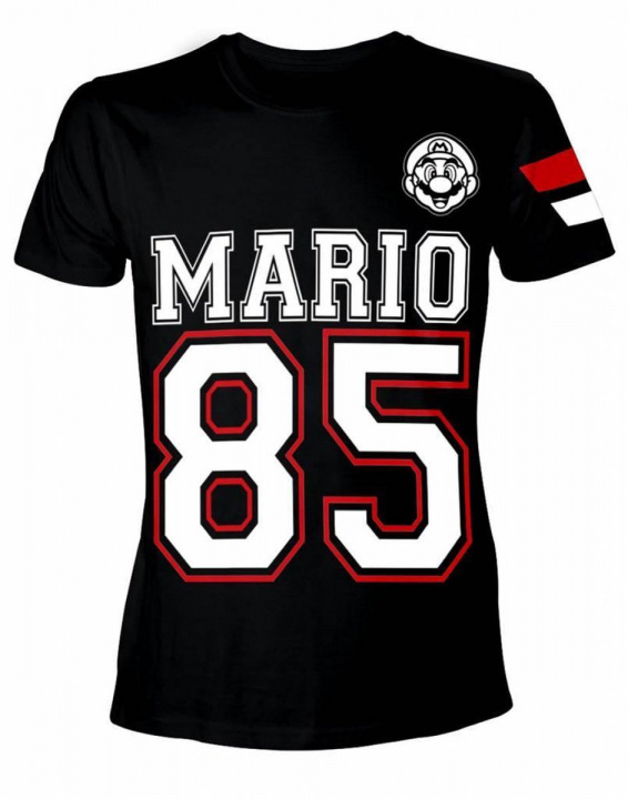 Bioworld T-shirt Mario Streetwear 85 Black, S in the group Sport, leisure & Hobby / Accessories / T-shirts at TP E-commerce Nordic AB (38-98701)