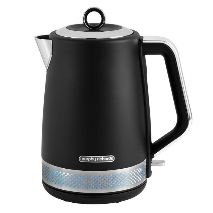 Morphy Richards Illumination Jug Kettle, Black in the group HOME, HOUSEHOLD & GARDEN / Household appliances / Water & Juice / Kettles at TP E-commerce Nordic AB (38-98732)