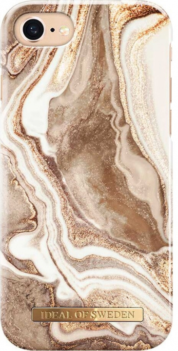 iDeal of Sweden Golden Sand Marble iPhone SE/8/7/6/6S in the group SMARTPHONE & TABLETS / Phone cases / Apple / iPhone SE (2nd gen & 3rd gen) / Cases at TP E-commerce Nordic AB (38-98743)