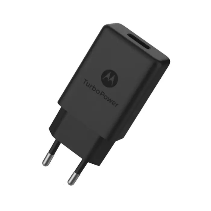 Motorola Turbo Väggladdare 15W - Svart in the group SMARTPHONE & TABLETS / Chargers & Cables / Wall charger / Wall charger USB at TP E-commerce Nordic AB (38-98759)