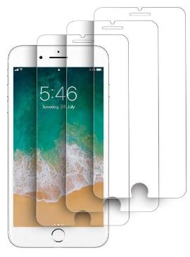 3-pack Screen Protectors for iPhone SE/8/7/6/6S in the group SMARTPHONE & TABLETS / Phone cases / Apple / iPhone SE (2nd gen & 3rd gen) / Screen protectors at TP E-commerce Nordic AB (38-98776PKT)