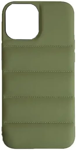 Puffer Case for iPhone 14 Plus, Green in the group SMARTPHONE & TABLETS / Phone cases / Apple / iPhone 14 at TP E-commerce Nordic AB (38-98857)