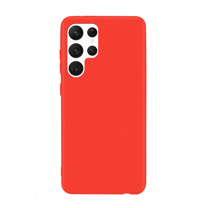 Silicone case for Samsung Galaxy S21+, Red in the group SMARTPHONE & TABLETS / Phone cases / Samsung at TP E-commerce Nordic AB (38-98920)