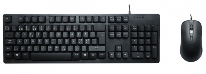 Eletra Keyboard + Mouse in the group COMPUTERS & PERIPHERALS / Mice & Keyboards / Keyboards / Combo packs at TP E-commerce Nordic AB (38-98947)