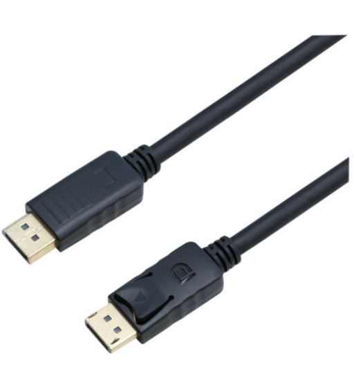 Eletra Displayport kabel, 3m, Svart in the group COMPUTERS & PERIPHERALS / Computer cables / DisplayPort / Cables at TP E-commerce Nordic AB (38-98985)