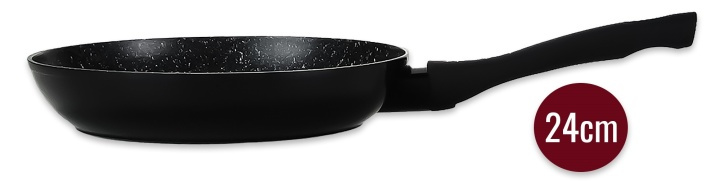 Imperial Collection Stekpanna 24cm, Svart in the group HOME, HOUSEHOLD & GARDEN / Kitchen utensils / Frying pans at TP E-commerce Nordic AB (38-99019-24)