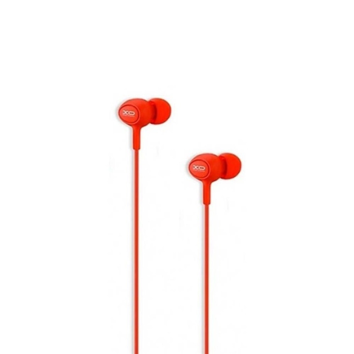 XO S6 - Trådade Hörlurar, In-Ear, Röd in the group HOME ELECTRONICS / Audio & Picture / Headphones & Accessories / Headphones at TP E-commerce Nordic AB (38-99042)