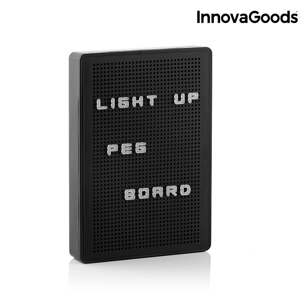 InnovaGoods Light-Up Peg Board in the group HOME, HOUSEHOLD & GARDEN / Office material / For the desk at TP E-commerce Nordic AB (38-99089)