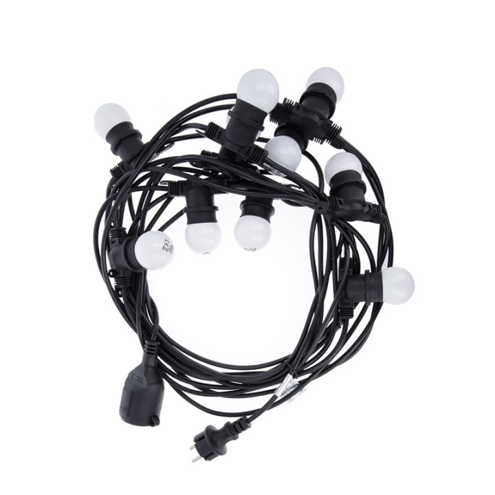 Forever Light Wire loop, 10 2W lamps IP65, 12m in the group HOME ELECTRONICS / Lighting / LED strips at TP E-commerce Nordic AB (38-99257)