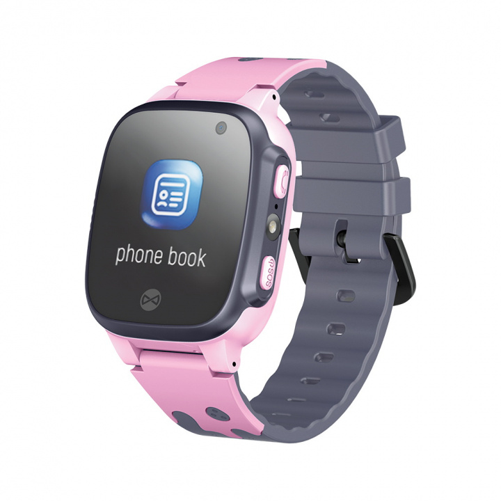 Forever smartwatch Kids Call Me 2 KW-60, Pink in the group Sport, leisure & Hobby / Smartwatch & Activity trackers / Smartwatch for kids at TP E-commerce Nordic AB (38-99335)