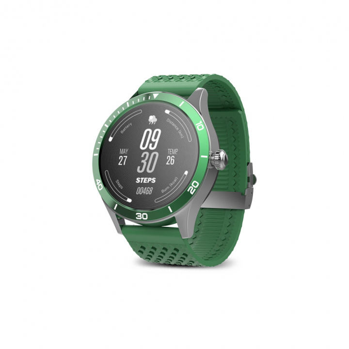 Forever smartwatch AMOLED ICON 2 AW-110, Green in the group Sport, leisure & Hobby / Smartwatch & Activity trackers / Smartwatches at TP E-commerce Nordic AB (38-99338)