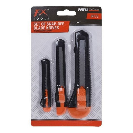FX Tools Knives in 3 sizes in the group HOME, HOUSEHOLD & GARDEN / Tools / Other tools & Accesories at TP E-commerce Nordic AB (38-99354)