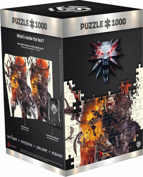 Good Loot Pussel 1000 bitar - The Witcher: Monsters in the group Sport, leisure & Hobby / Hobby / Puzzle at TP E-commerce Nordic AB (38-99406)