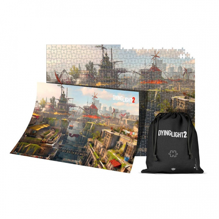 Good Loot Pussel 1000 bitar - Dying Light 2: City in the group TOYS, KIDS & BABY PRODUCTS / Toys / Puzzles at TP E-commerce Nordic AB (38-99409)